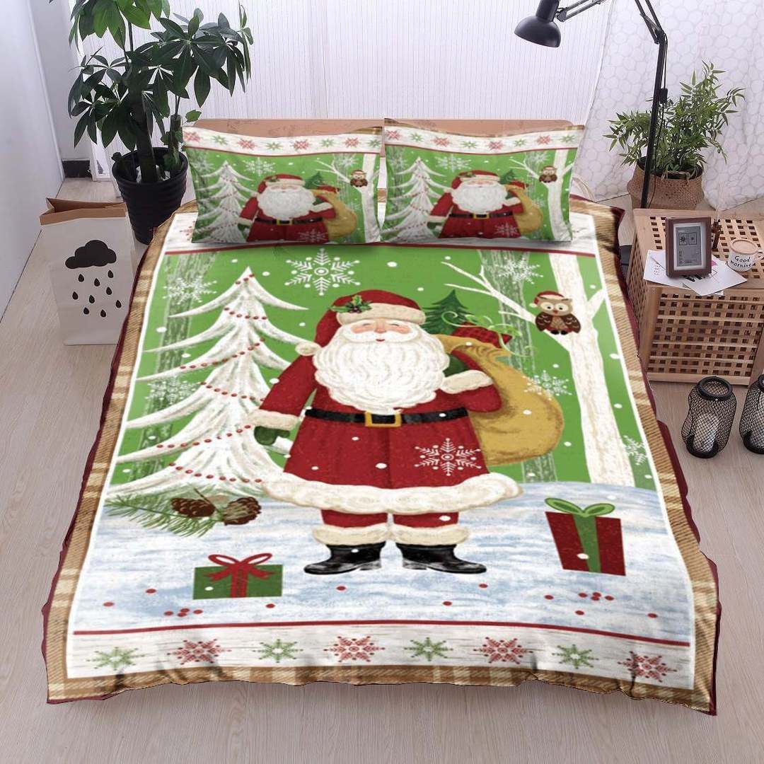 Santa Christmas Bedding Set