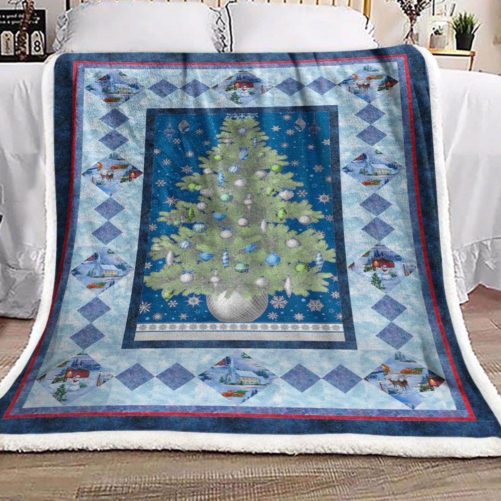 Santa Christmas Sherpa Fleece Blanket