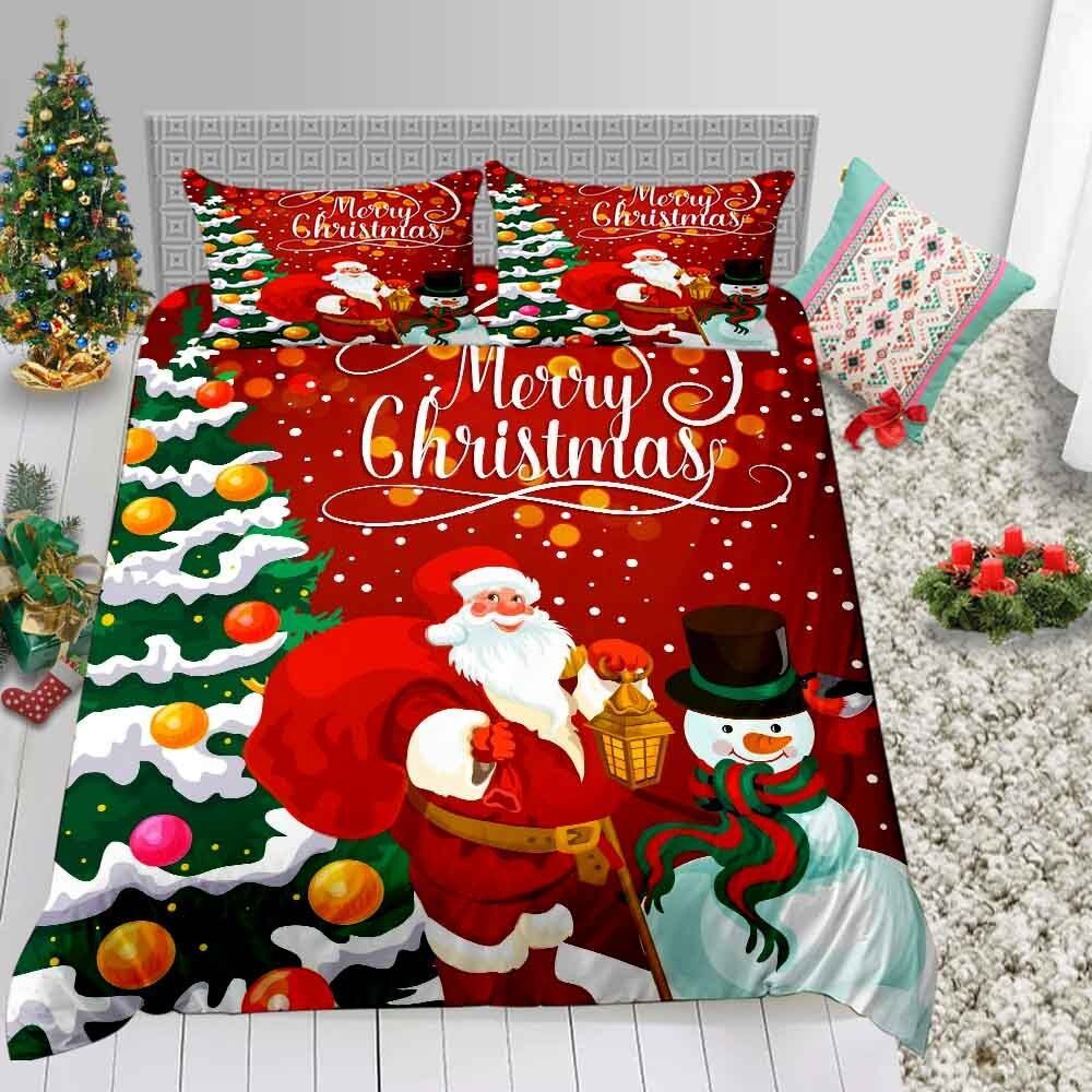 Santa Christmas Bedding Set