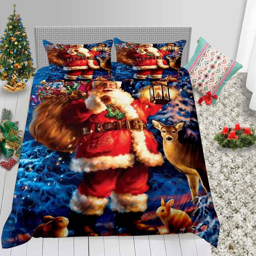 Santa Christmas Bedding Set