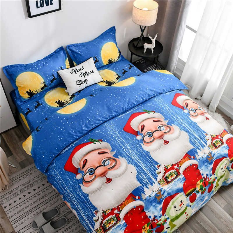 Santa Christmas Bedding Set