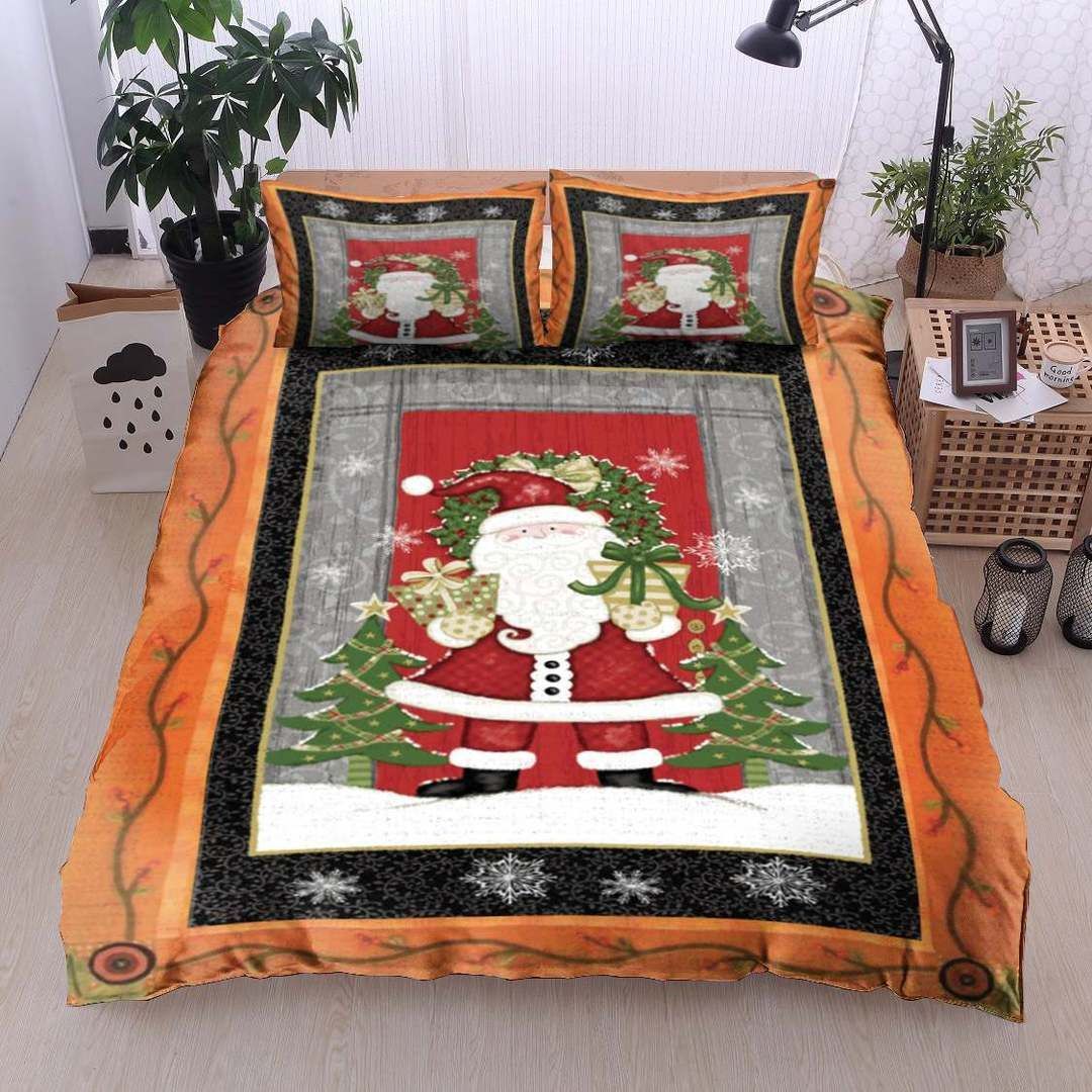 Santa Christmas Gift Bedding Set