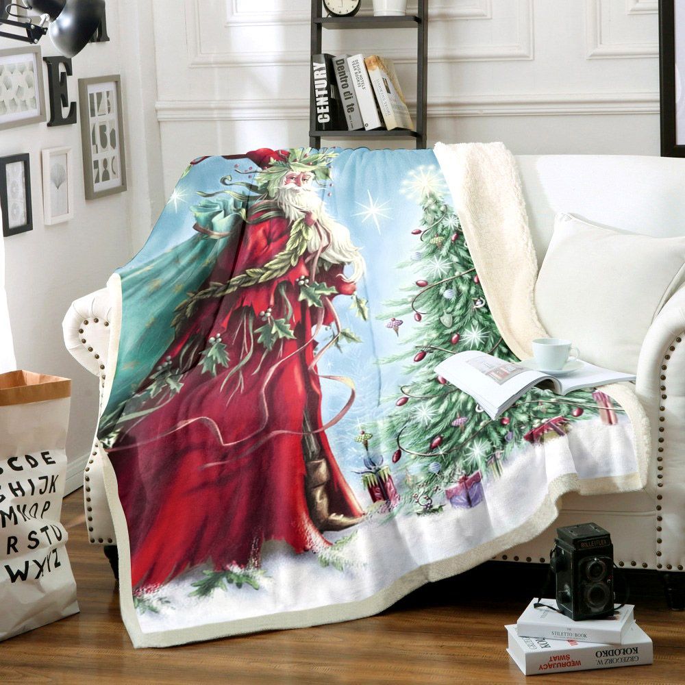 Santa Claus Sherpa Fleece