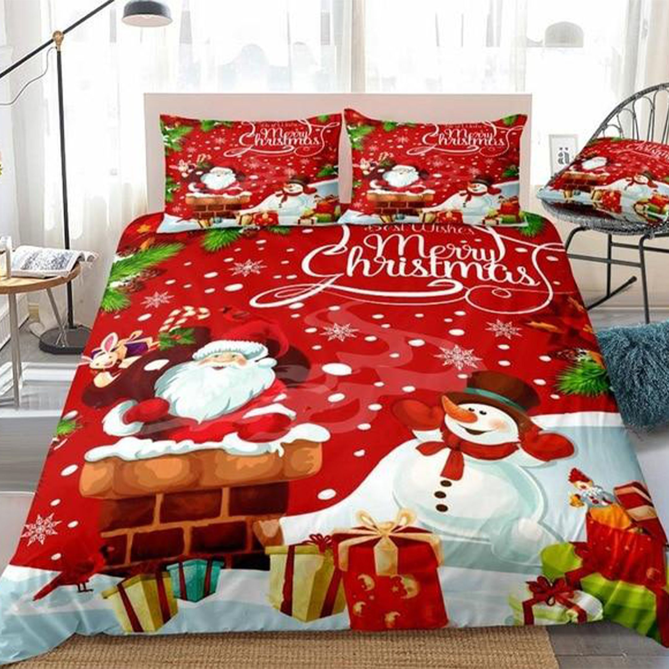 Santa Claus Bedding Set