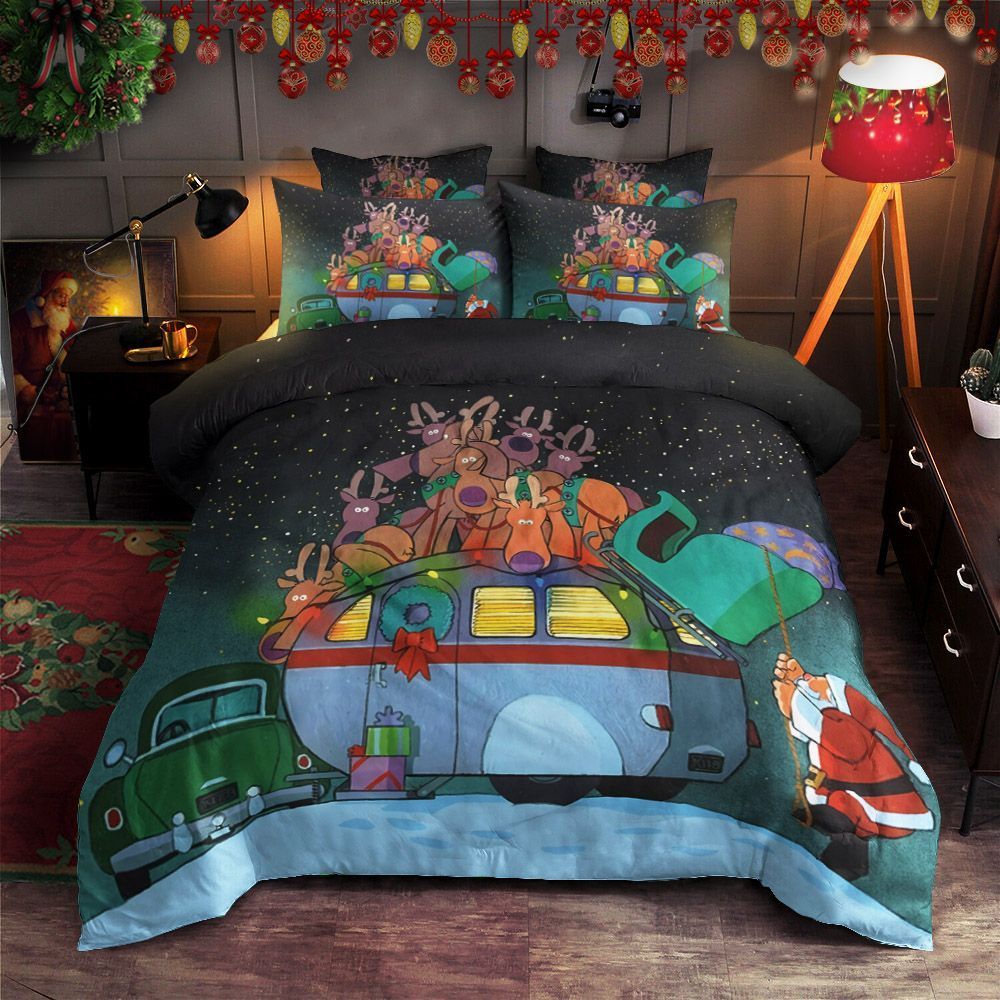 Santa Animals Bedding Set