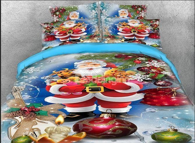 Santa Christmas Gifts Bedding Set