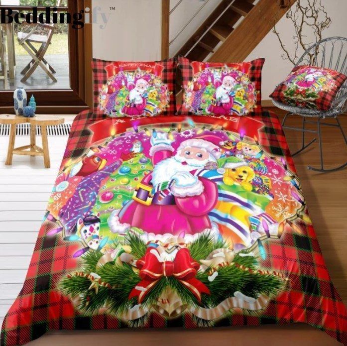 Santa Gift Bedding Set