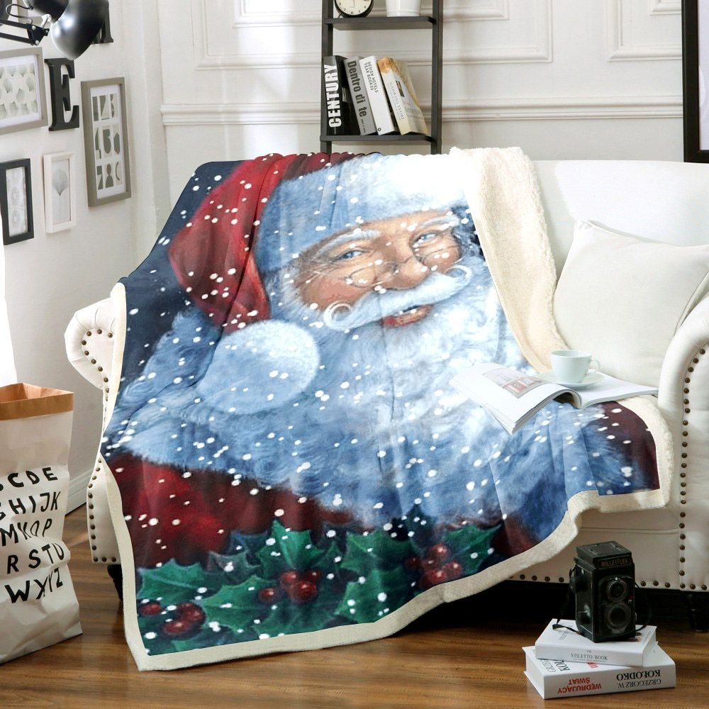 Santa Claus Sherpa Fleece