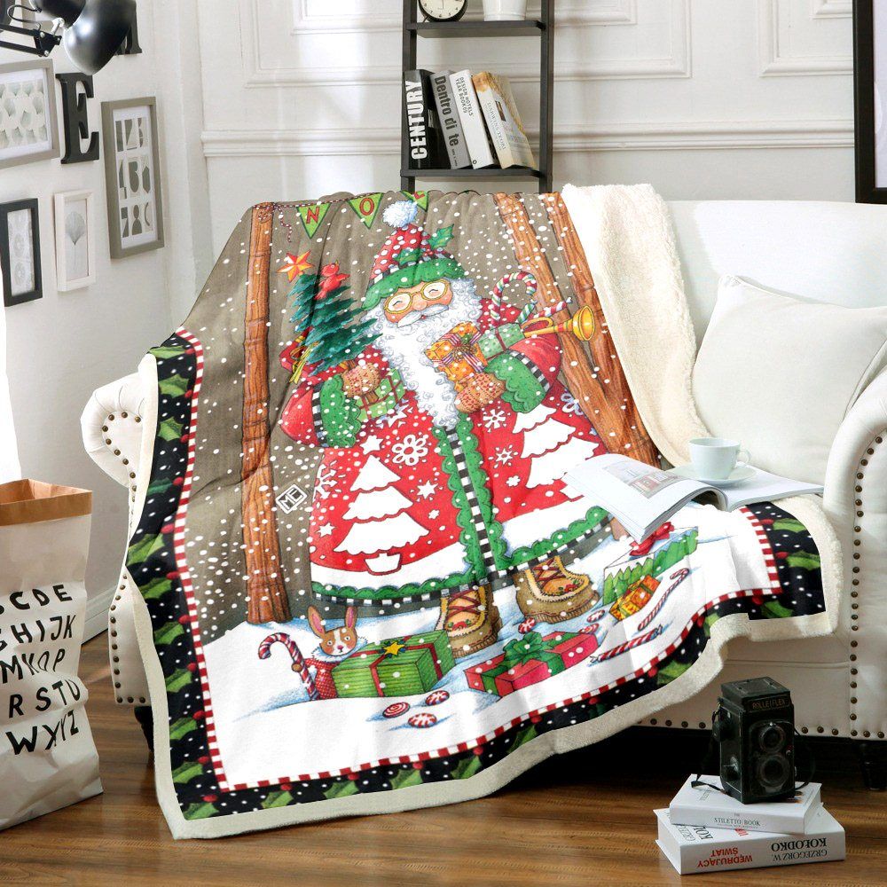 Santa Claus Sherpa Fleece