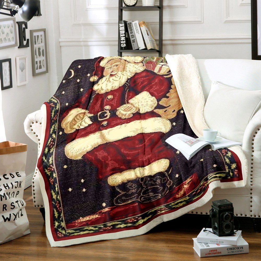 Santa Claus Sherpa Fleece