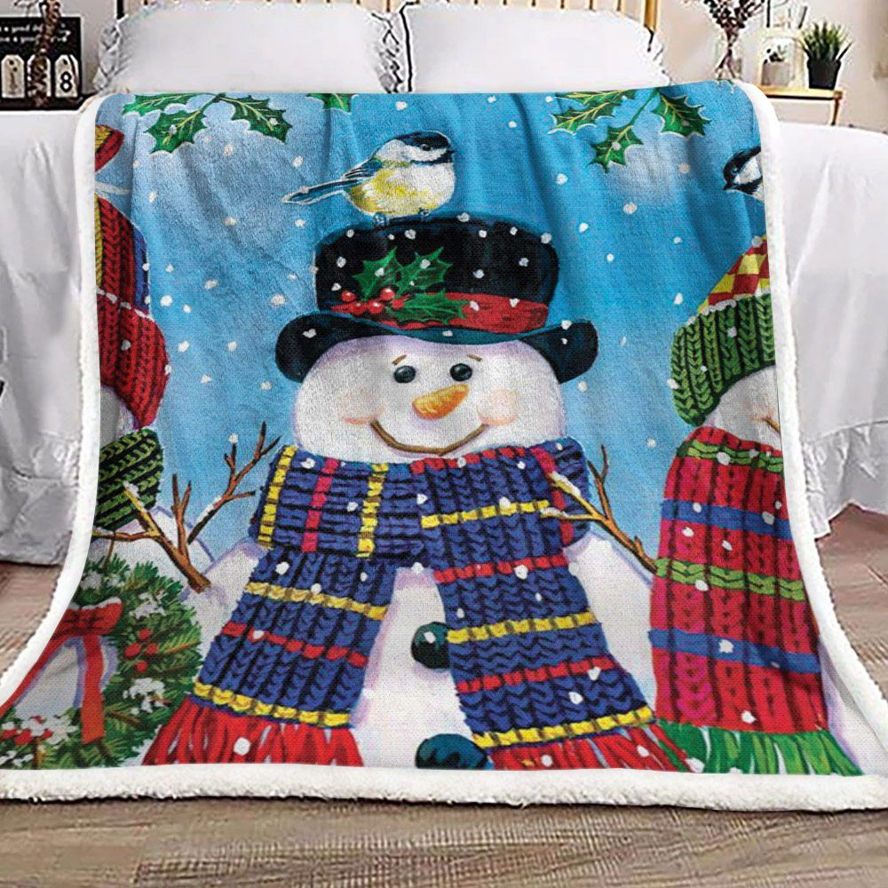 Santa Claus Christmas Sherpa Fleece Blanket