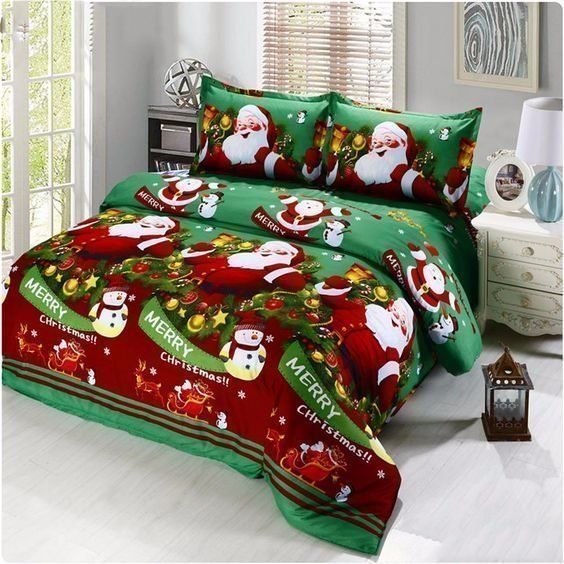 Santa Claus Christmas Bedding Set
