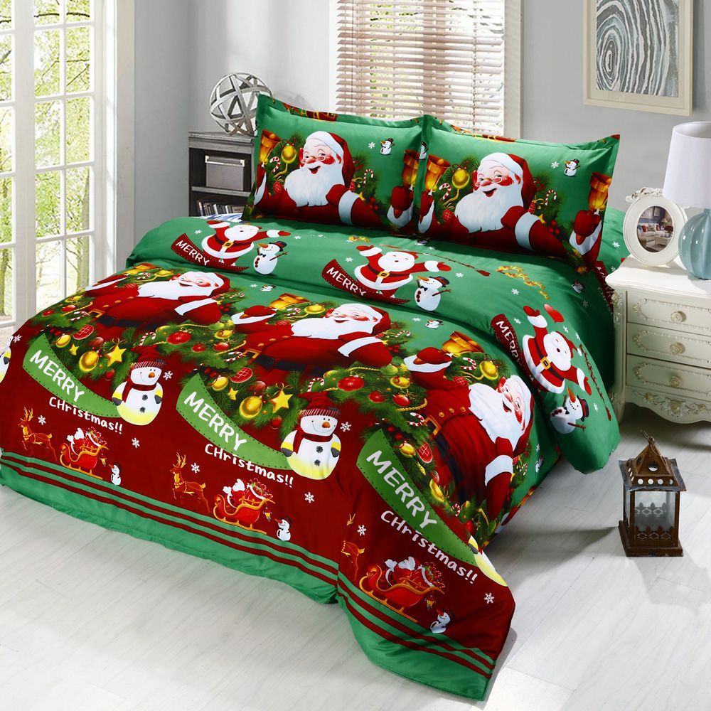 Santa Claus Christmas Bedding Set