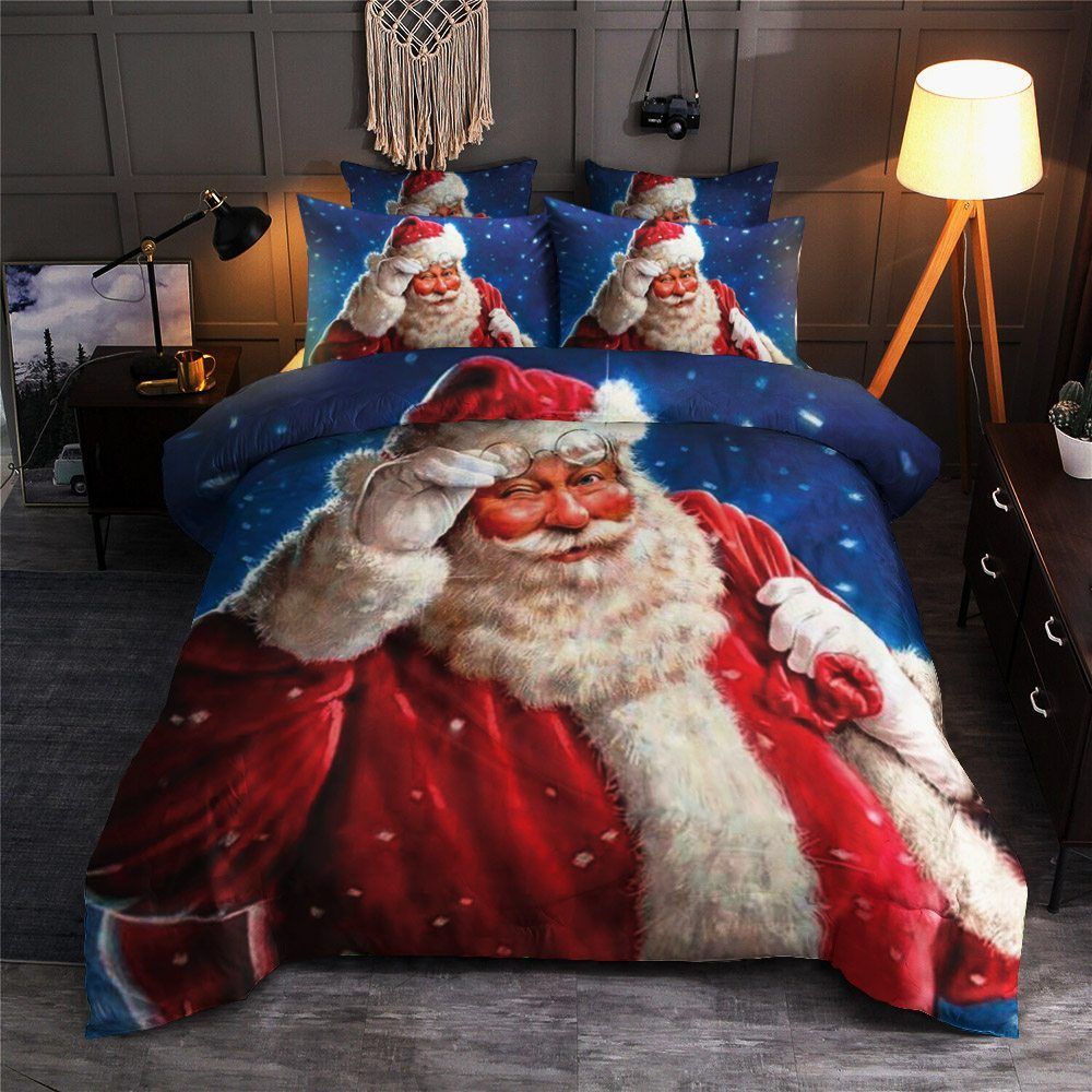 Santa Claus Christmas Bedding Set