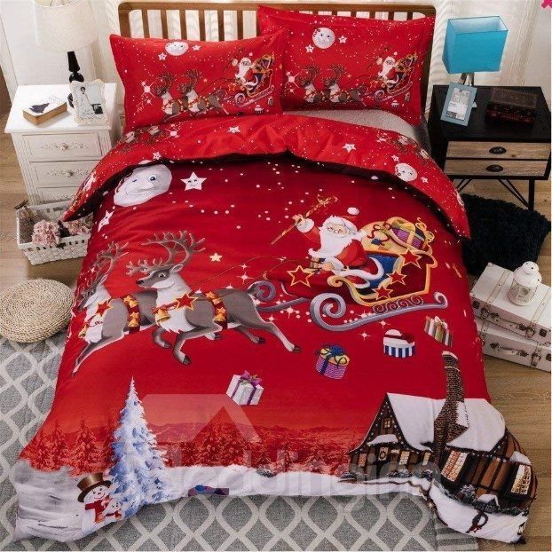 Santa Claus Bedding Set