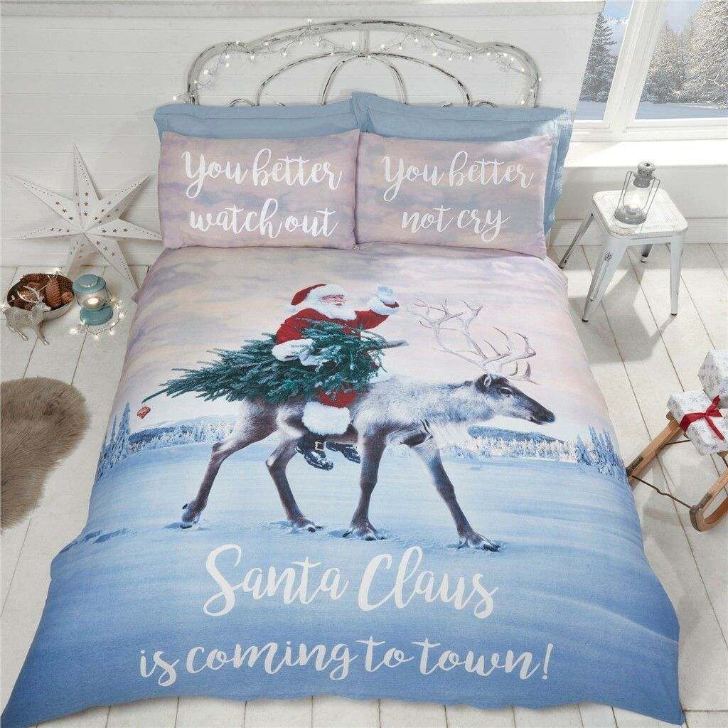 Santa Claus Bedding Set