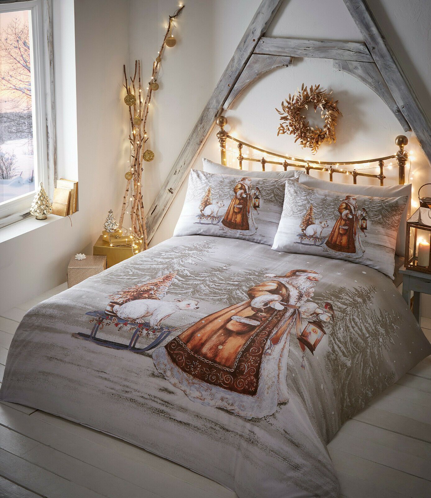 Santa Claus Bedding Set