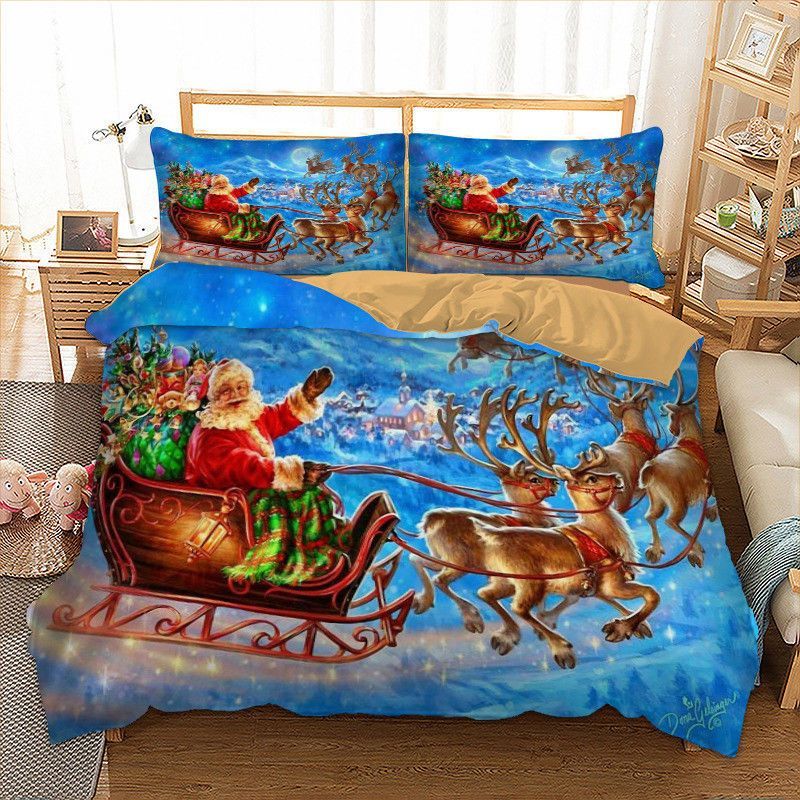 Santa Claus Bedding Set