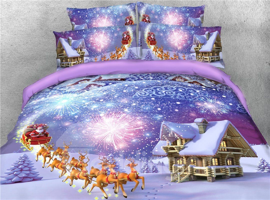 Santa Claus Bedding Set