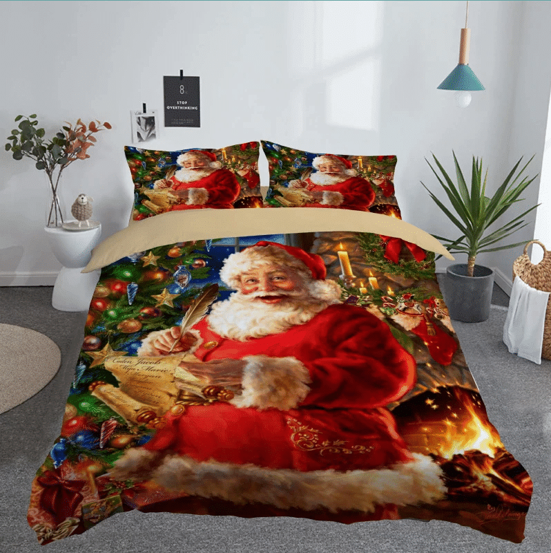 Santa Claus Bedding Set