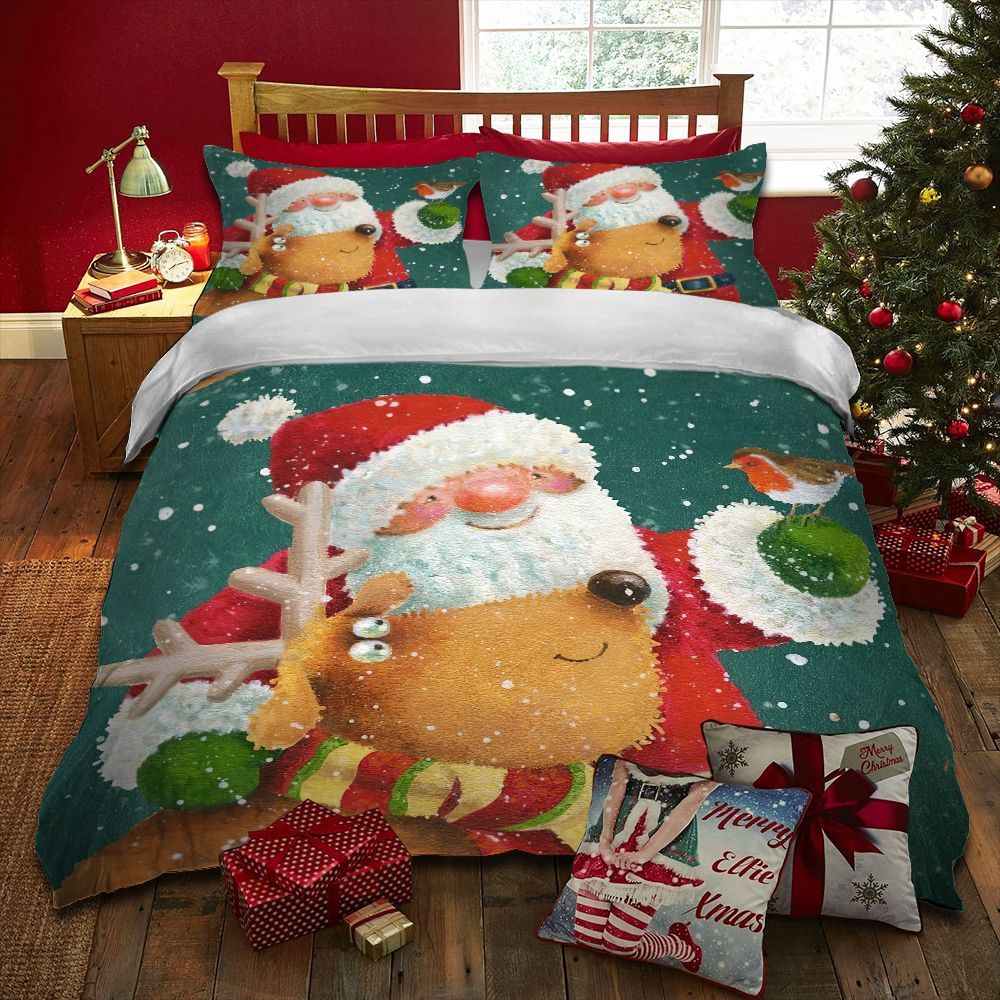 Santa Claus Bedding Set
