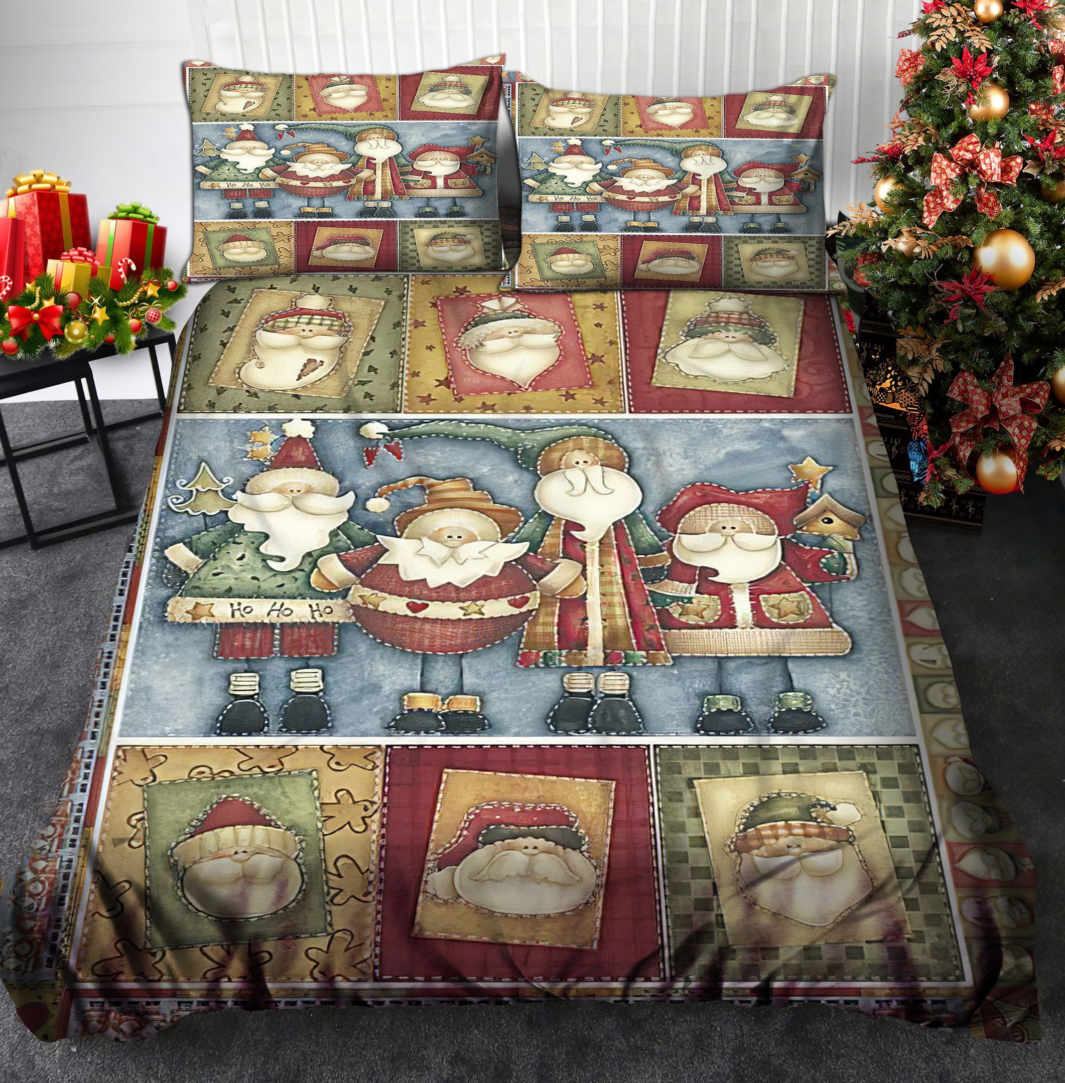 Santa Claus Bedding Set