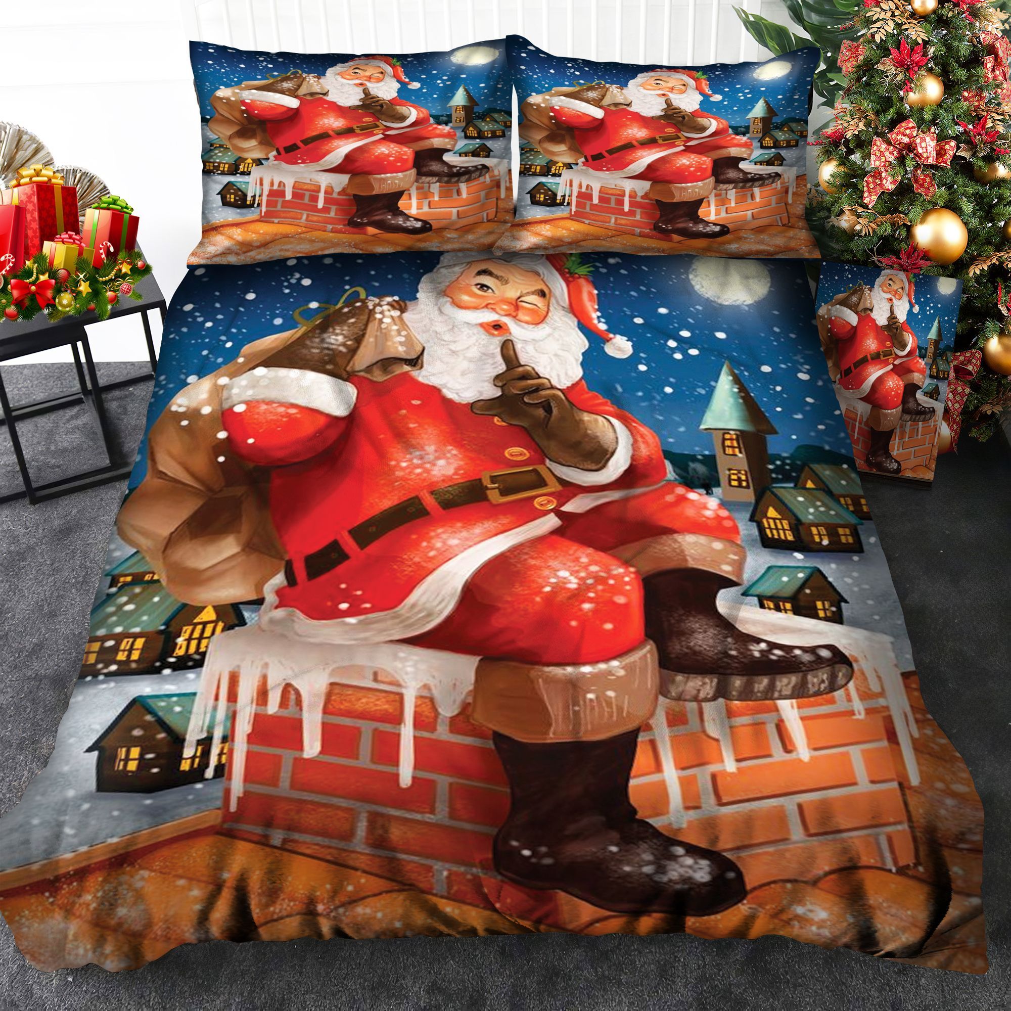 Santa Bedding Set
