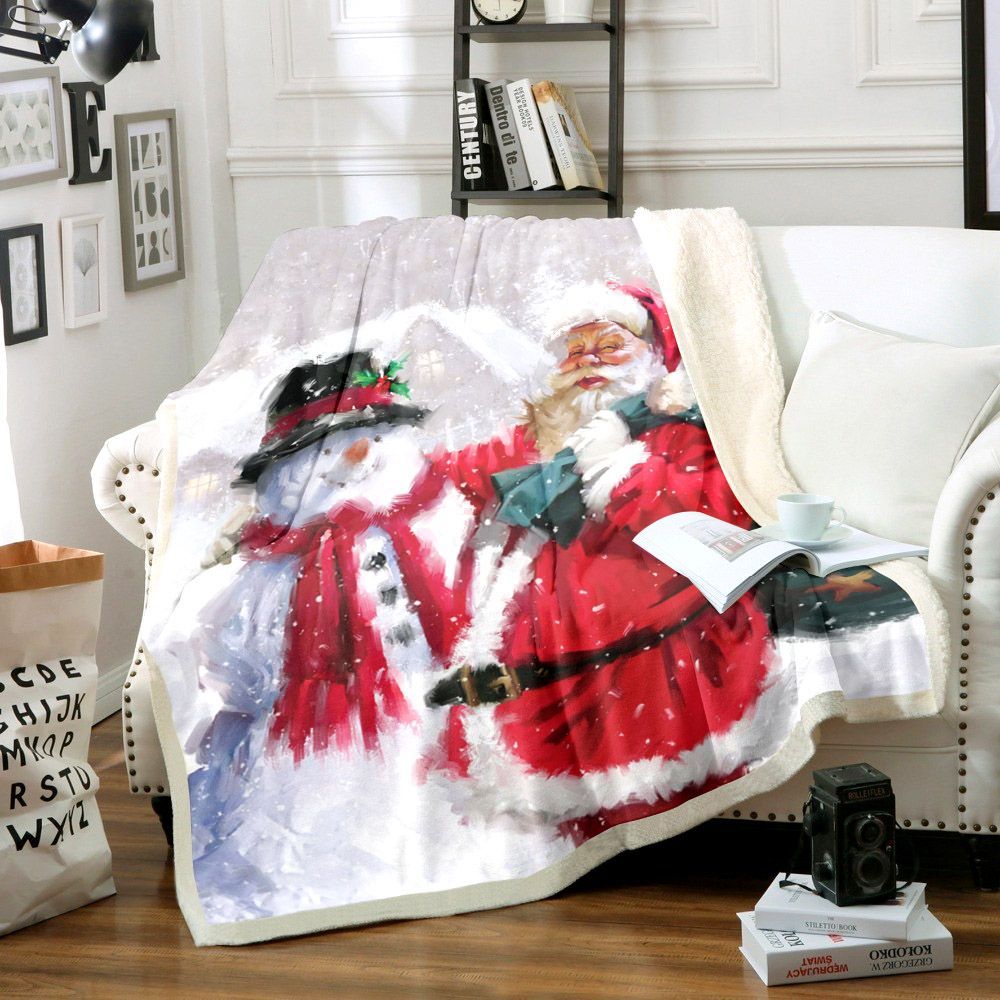 Santa Claus Sherpa Fleece