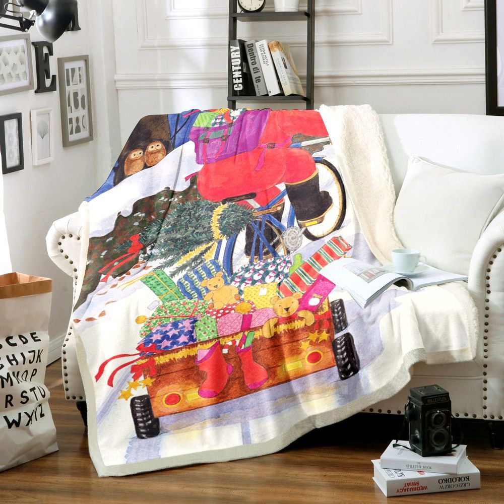 Santa Claus Sherpa Fleece