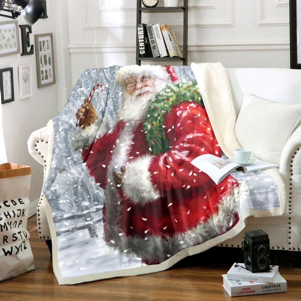 Santa Claus Sherpa Fleece