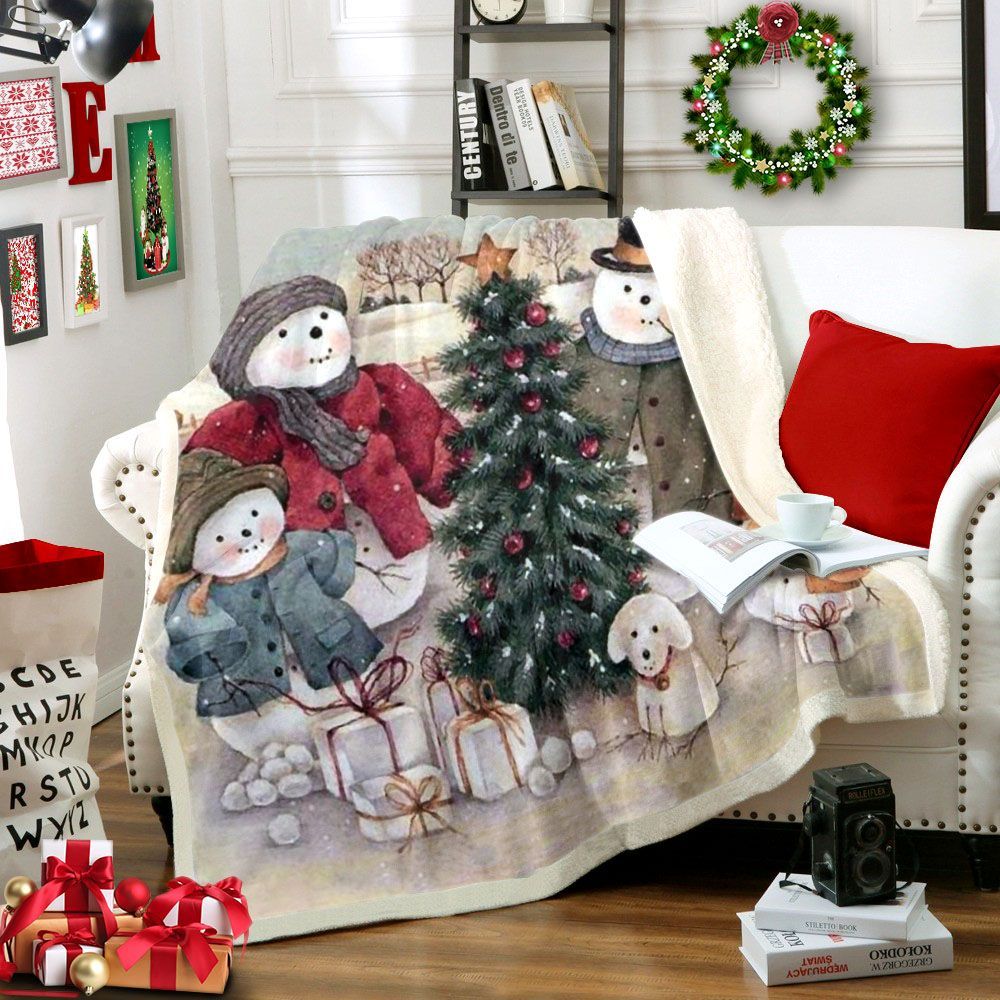 Santa Claus Sherpa Fleece Blanket