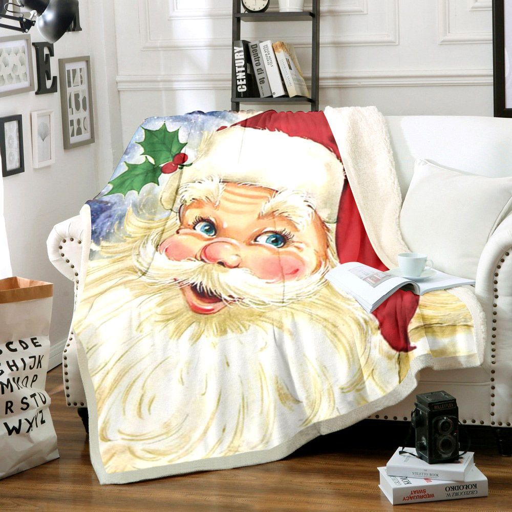 Santa Claus Sherpa Fleece