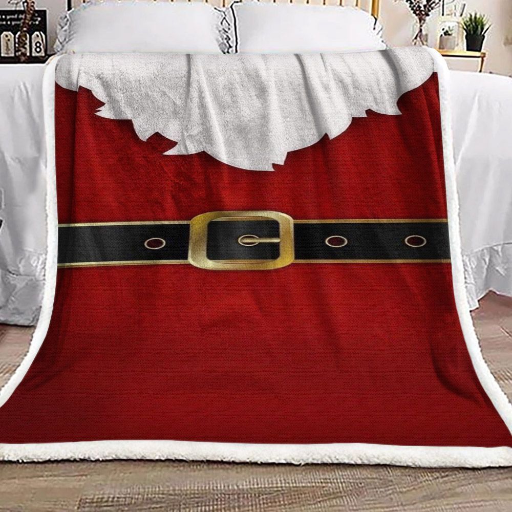 Santa Claus Sherpa Fleece Blanket