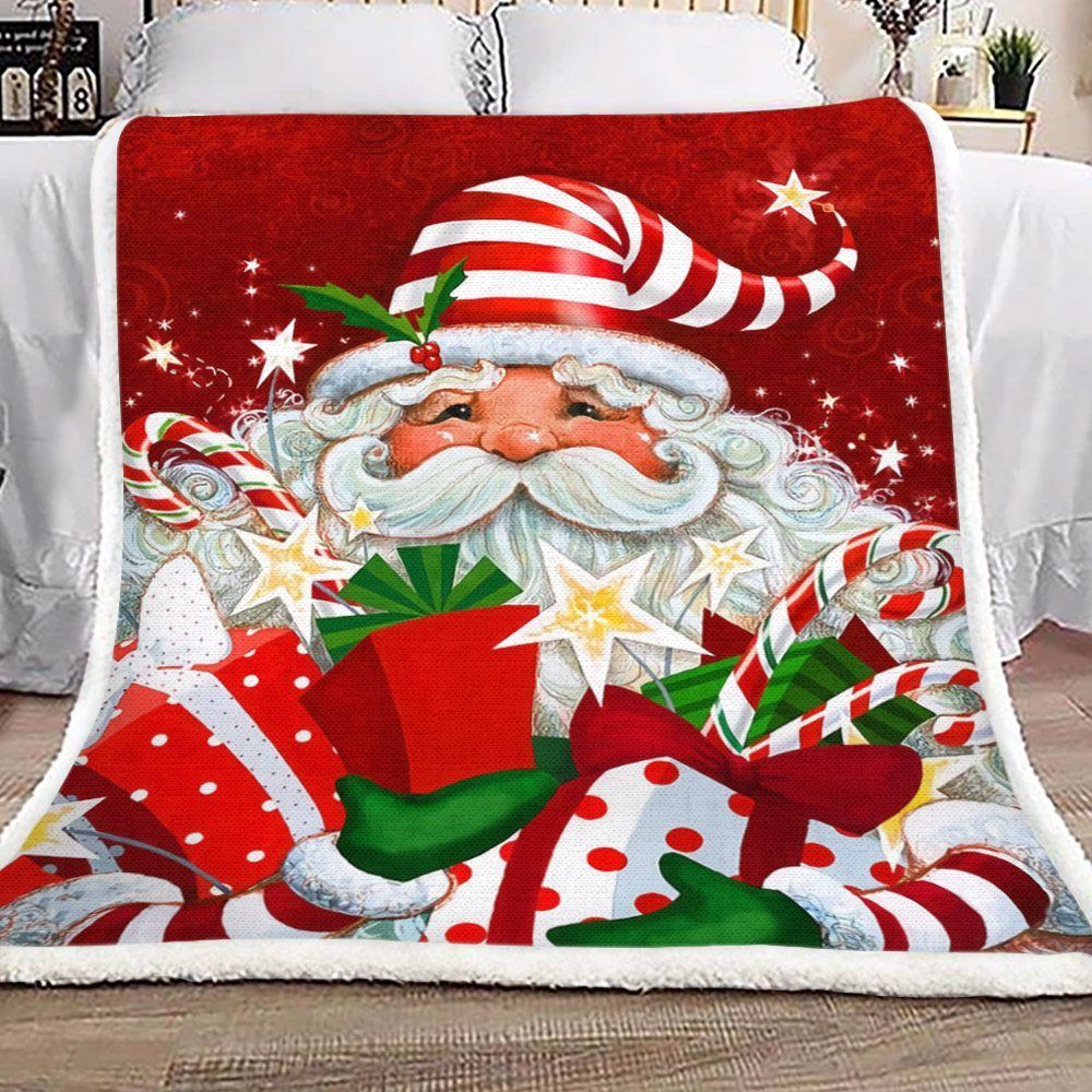 Santa Claus Sherpa Fleece