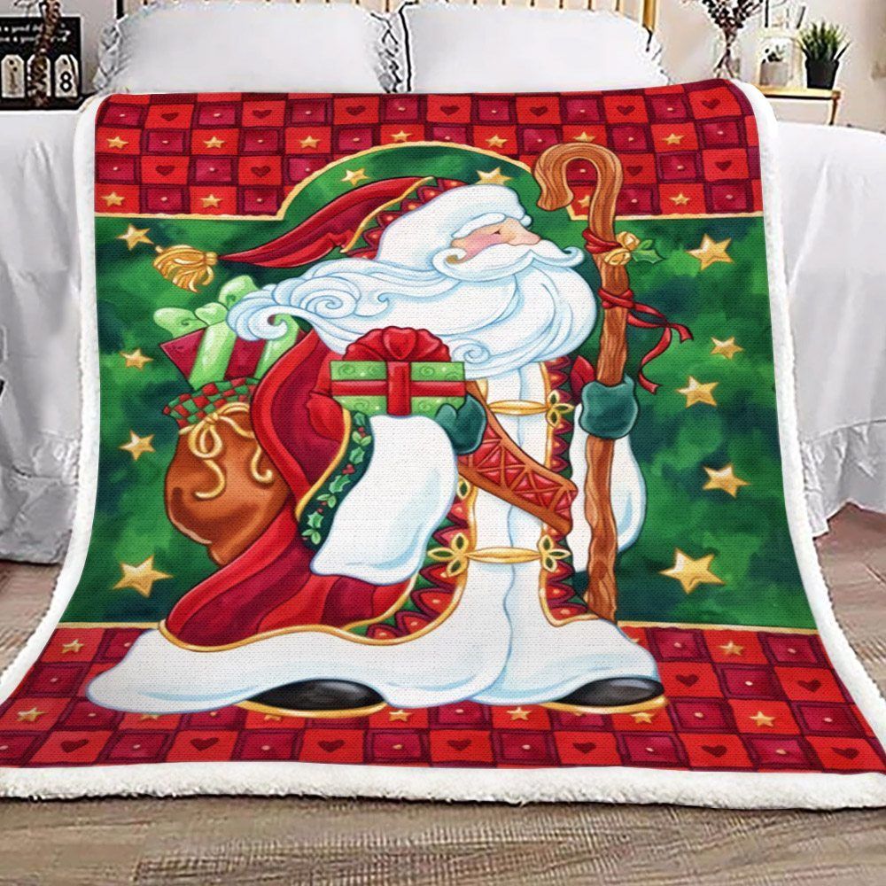 Santa Claus Sherpa Fleece