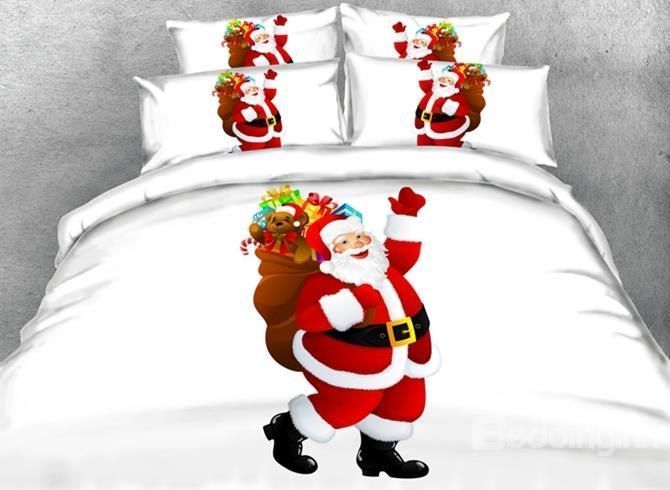 Santa Suit Jpg Bedding Set