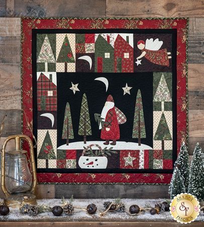 Santa Claus Lane Wall CLT1610098H Quilt Blanket