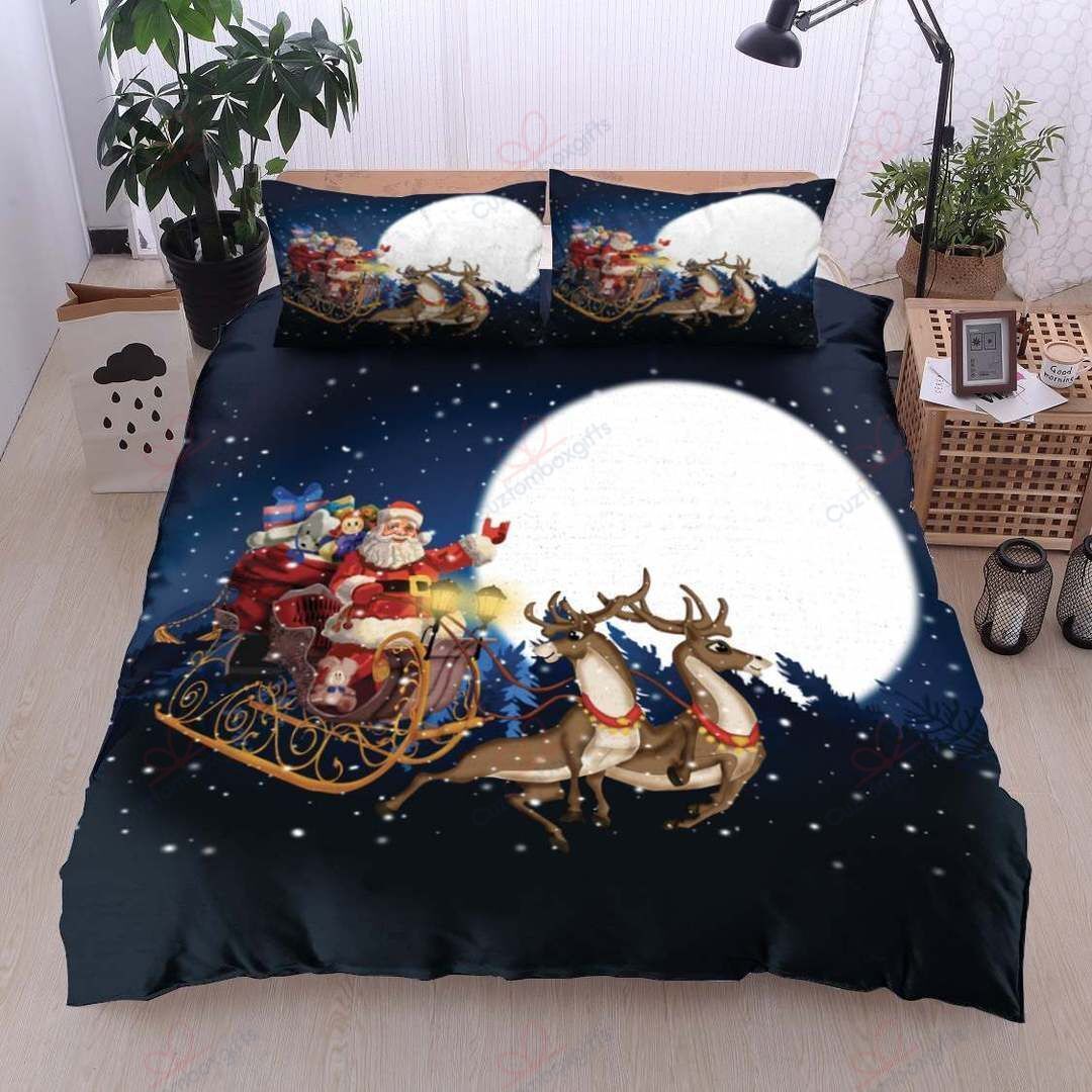 Santa Claus Merry Christmas Bedding Set