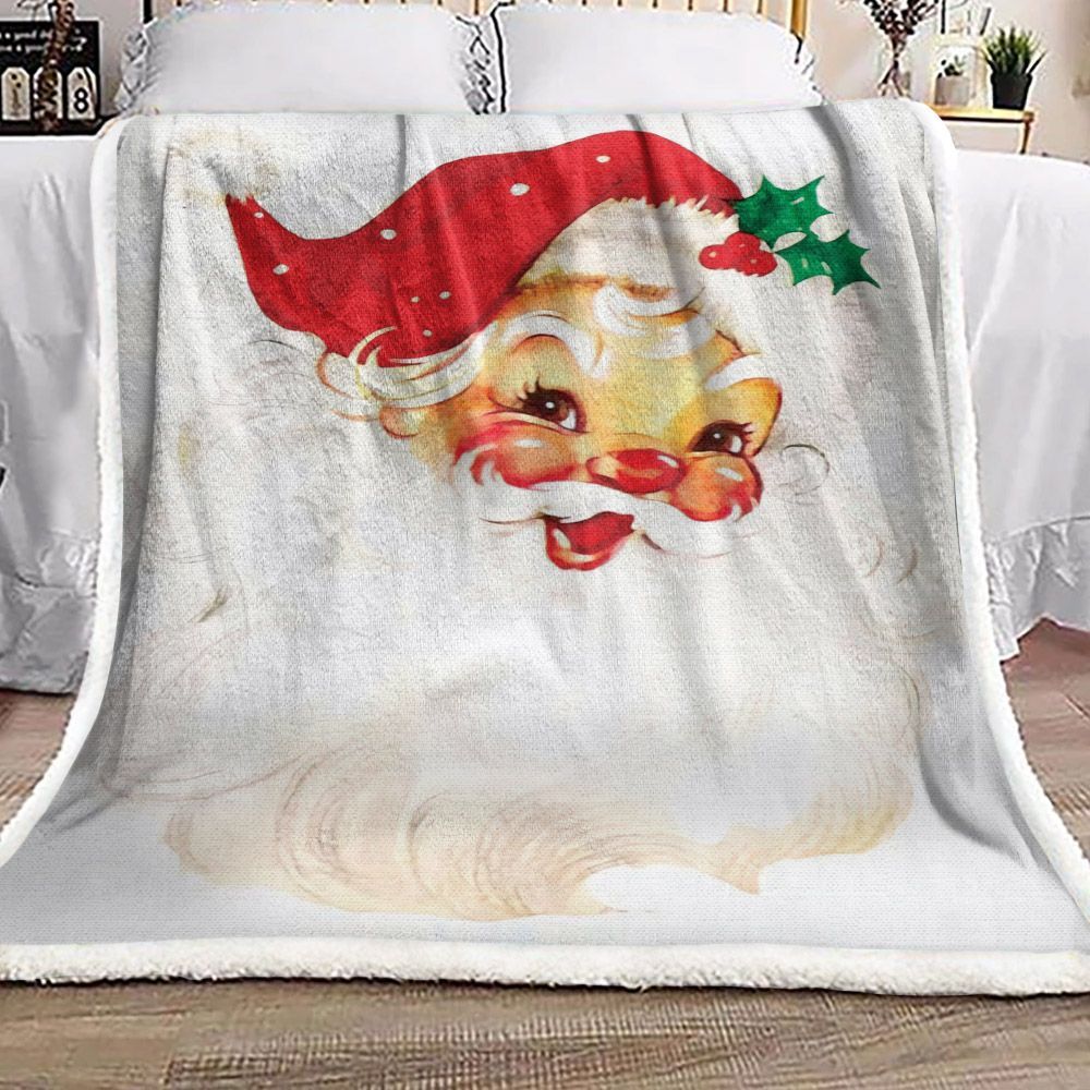 Santa Claus Sherpa Fleece Blanket