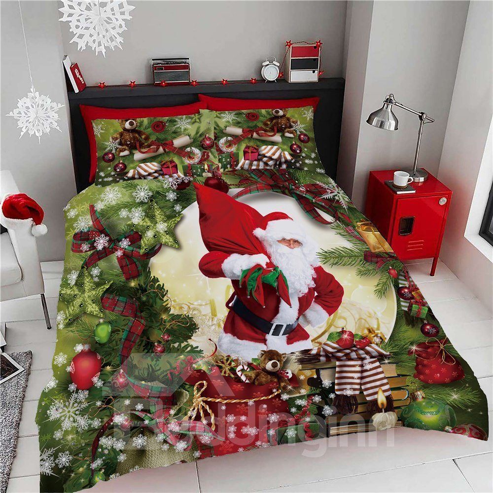 Santa Claus Bedding Set