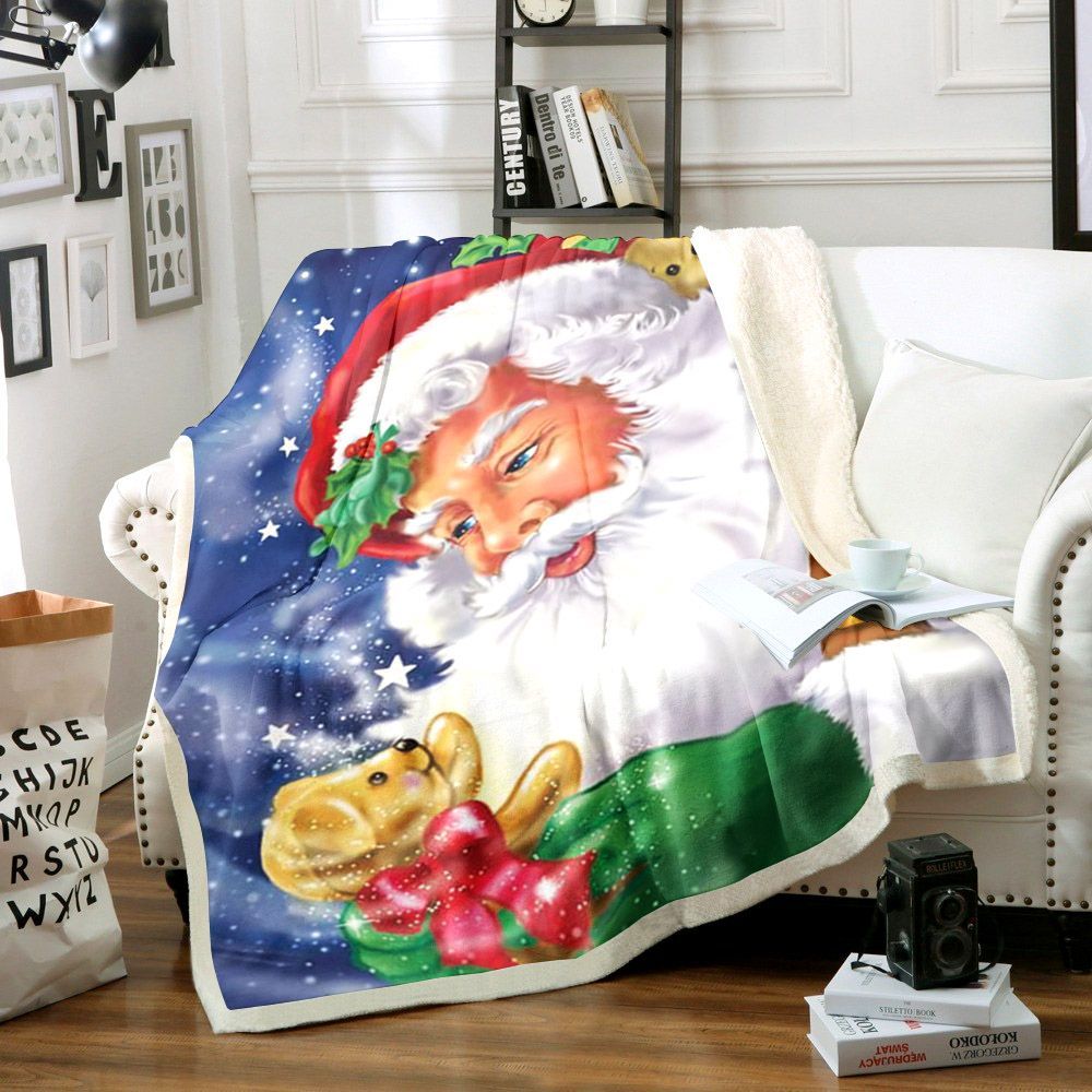 Santa Claus Sherpa Fleece