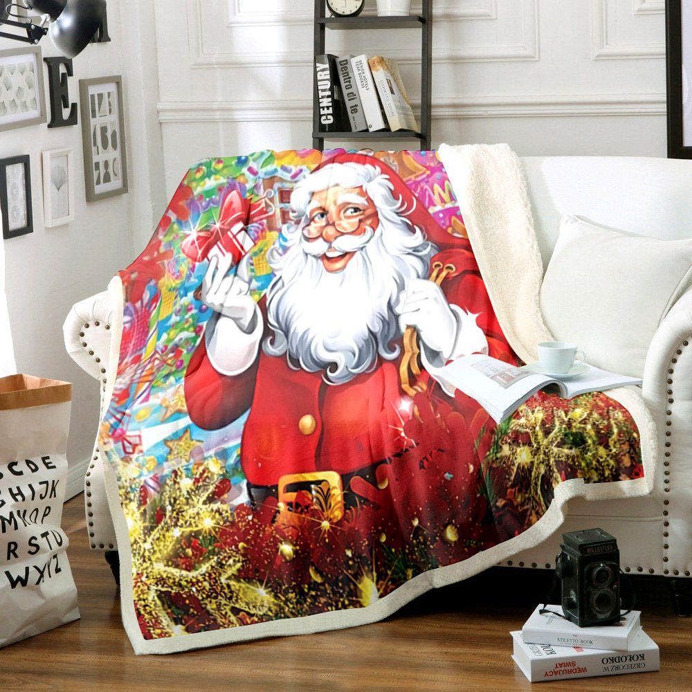 Santa Claus Sherpa Fleece