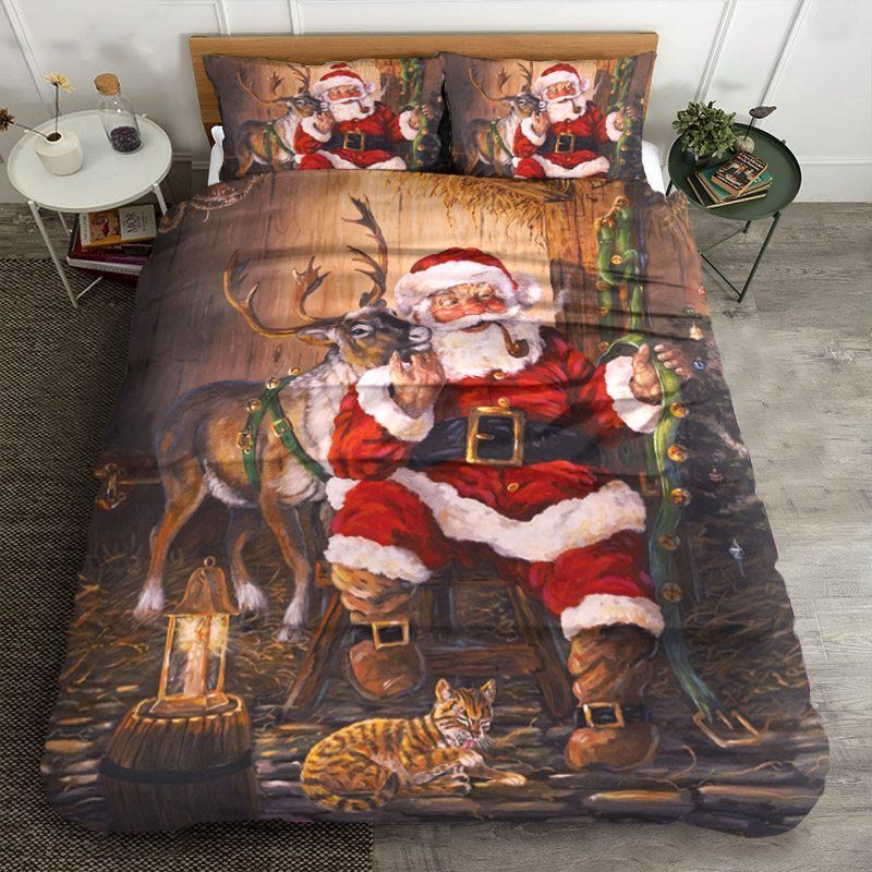 Santa Claus Bedding Set