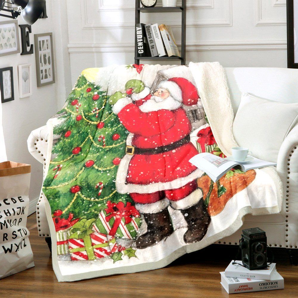 Santa Claus Sherpa Fleece