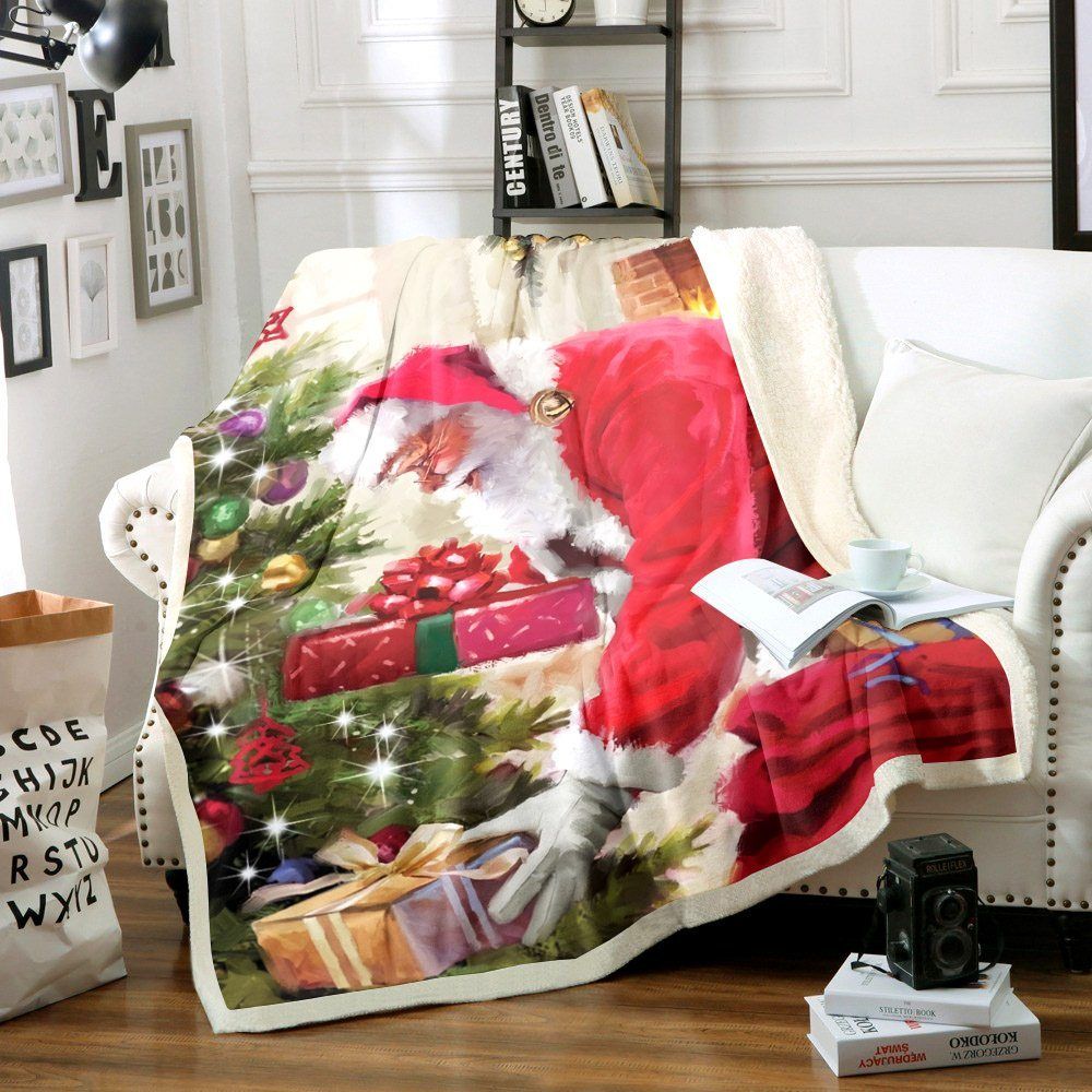 Santa Claus Sherpa Fleece