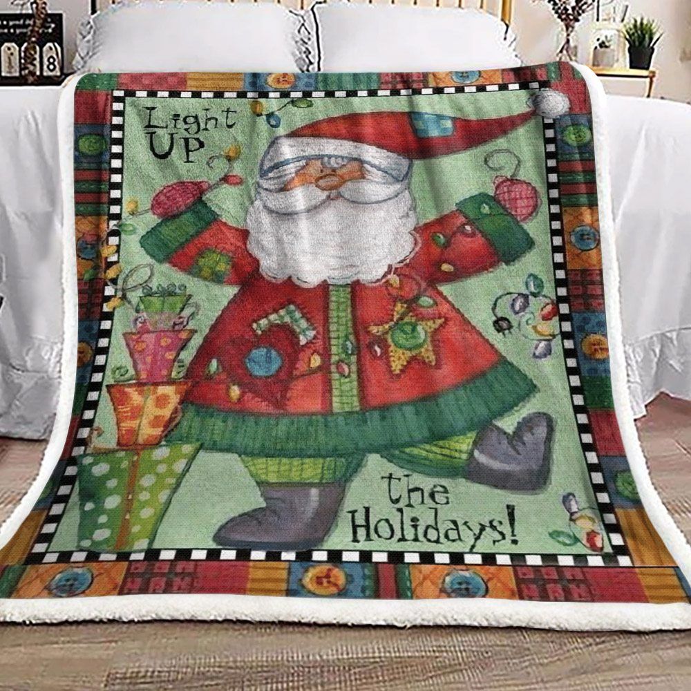 Santa Claus Sherpa Fleece Blanket