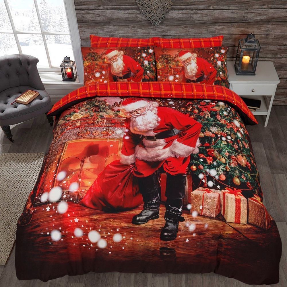 Santa Claus Bedding Set
