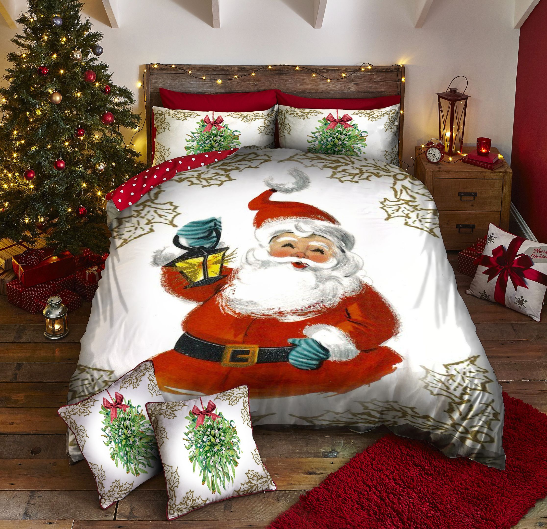 Santa Claus Bedding Set