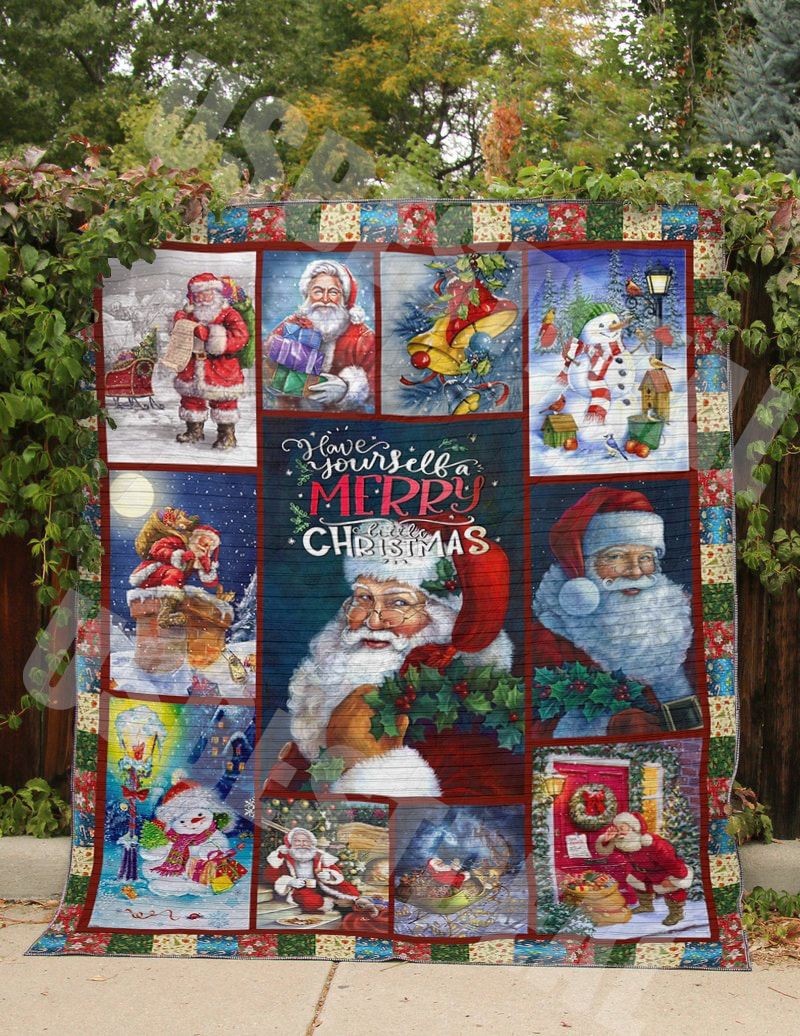 Santa Claus Quilt Blanket DHC13123883VT