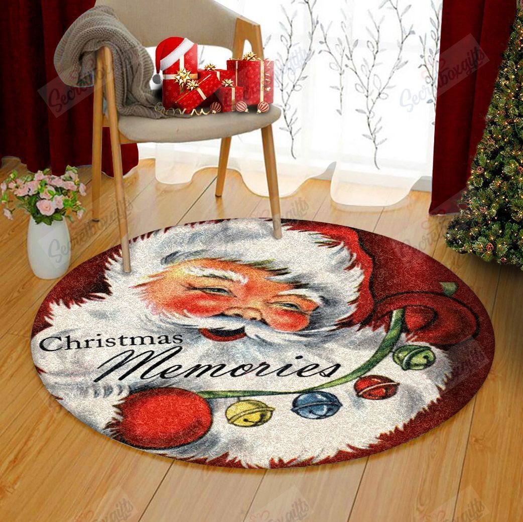 Santa Claus Round Carpet